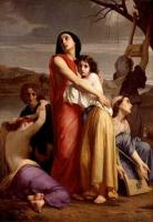 Charles Zacharie Landelle - Les Femmes de Jerusalem captives a Babylone